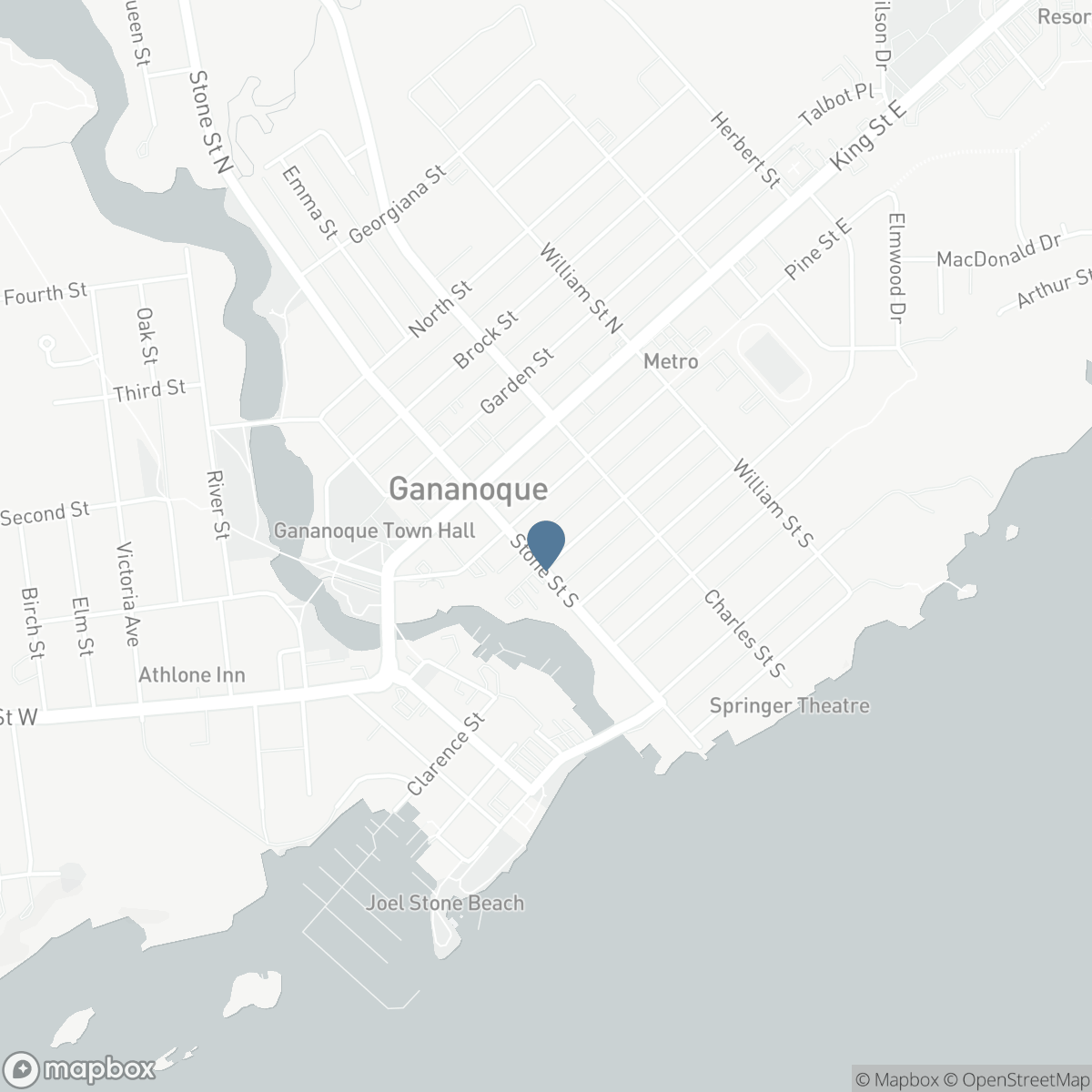 175 STONE STREET S, Gananoque, Ontario K7G 2A2